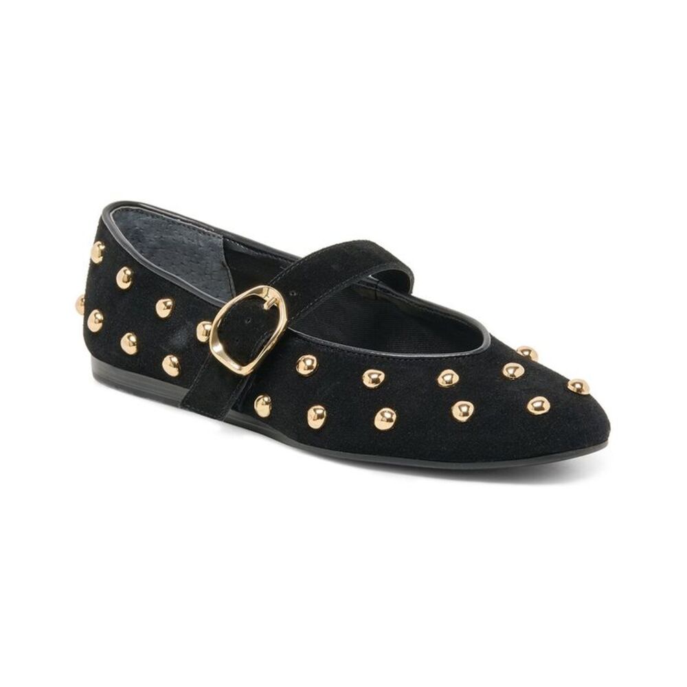 Dolce Vita Baila Suede Flat, Black